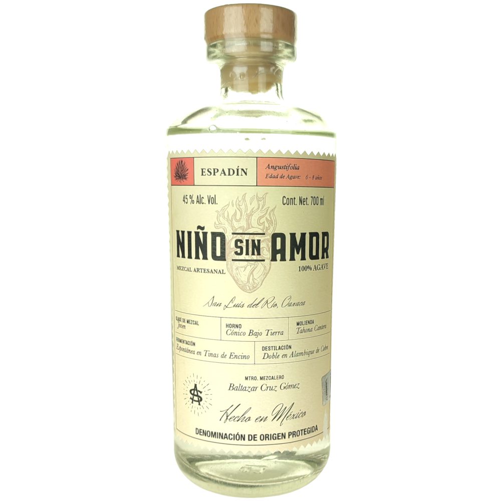 Mezcal Espadine, Nino Sin Amor 1 Mezcal Espadine Nino Sin Amor